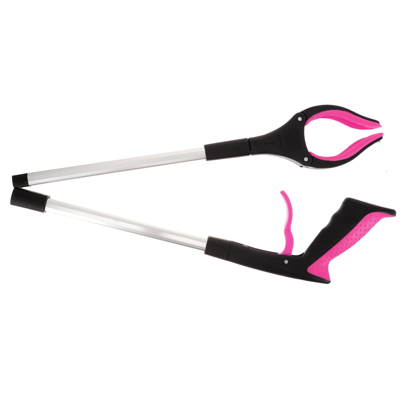 FOMIYES Foldable Grabber Tool for Trash Pickup Lightweight Litter Picker Quick Clamps for Portable Garbage Picker Upper Tool for Seniors