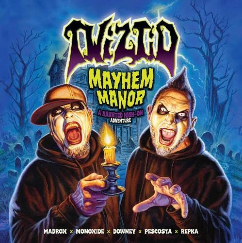 Vinyle Twiztid Mayhem Manor Deluxe double album pour collectionneurs de rap horrorcore