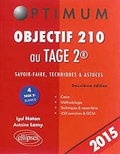 Download Objectif 210 au TAGE 2® Édition 2015 PDF