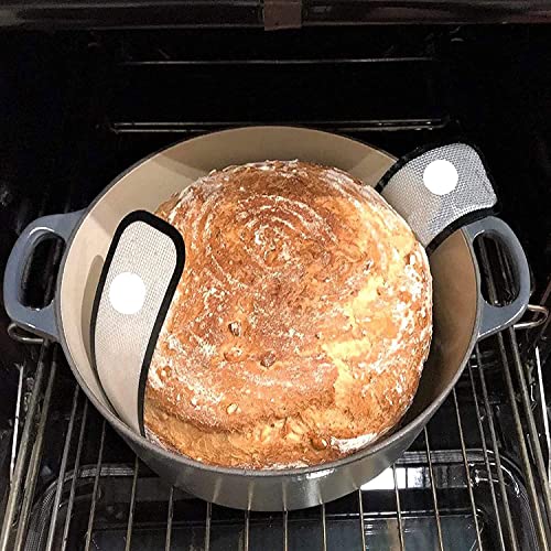 Aesackir Silicone Baking Mat For Dutch Oven Bread Baking,Reusable Mat,Long Handles Sling Transferable Dough,Environmentally Friendly Alternative To Parchment,Baking Tools, 52.5*21.5Cm (B-B064) #TOP6