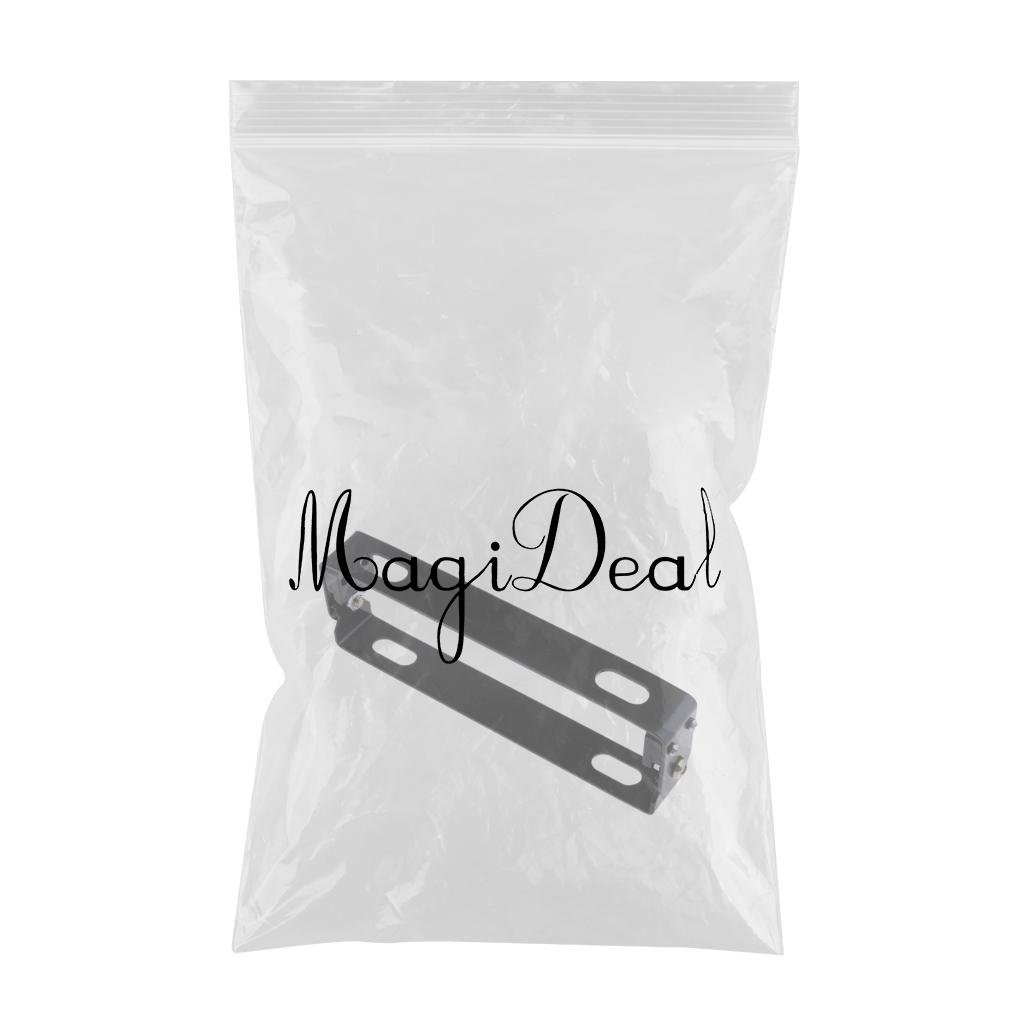 adjustable aluminum motorcycle license plate holder mount bracket black| motors |license plate frames