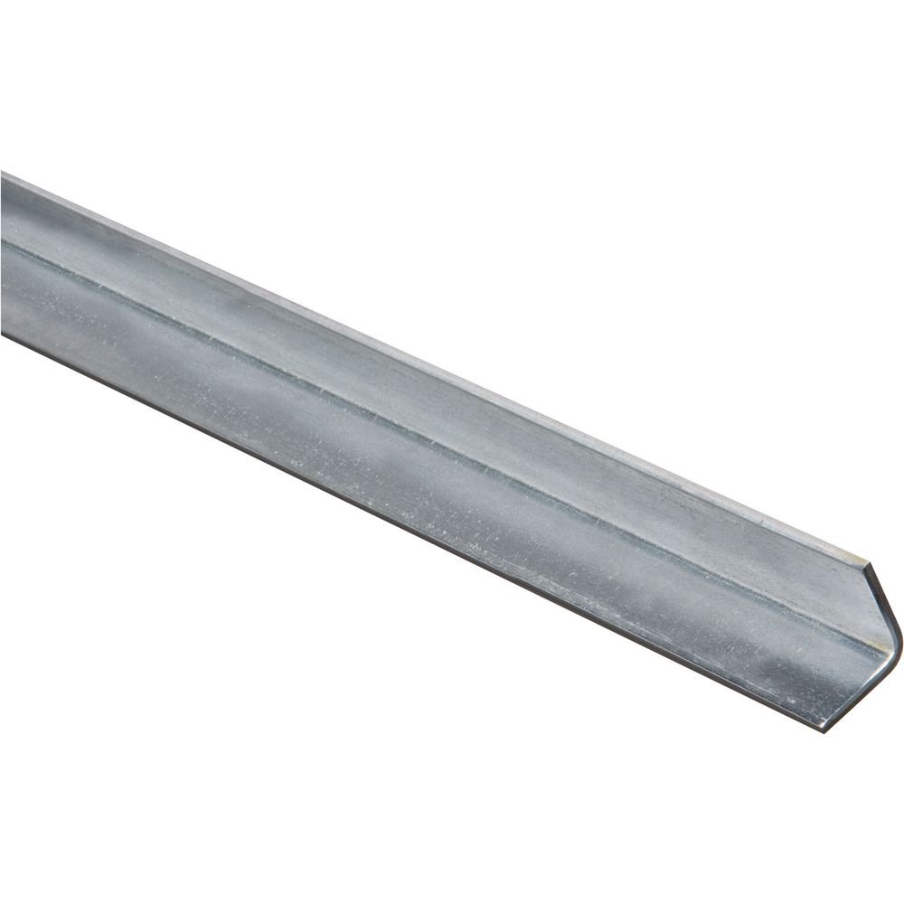 National Hardware N179-929 4010BC Solid Angle in Galvanized,1" x 36"