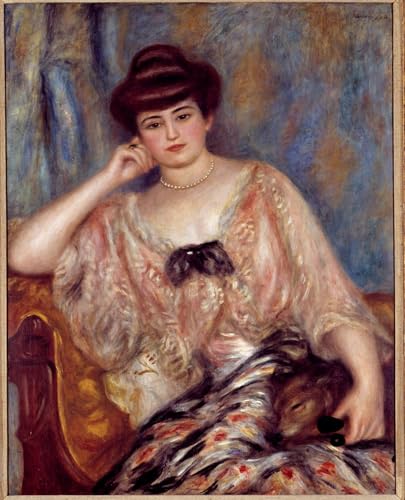 Lienzo Poster Cuadro Moderno Renoir Retrato de Misia Sert Decoración Pared