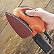 XIATIAN 40 Stück Black und Decker Mouse Schleifpapier, 10 x Körnung 40/60/80/120 Mouse Schleifpapier Schleifblätter, Detail Schleifpads 4 Löcher, Schleifpapier Klett für Fine Palm Sander