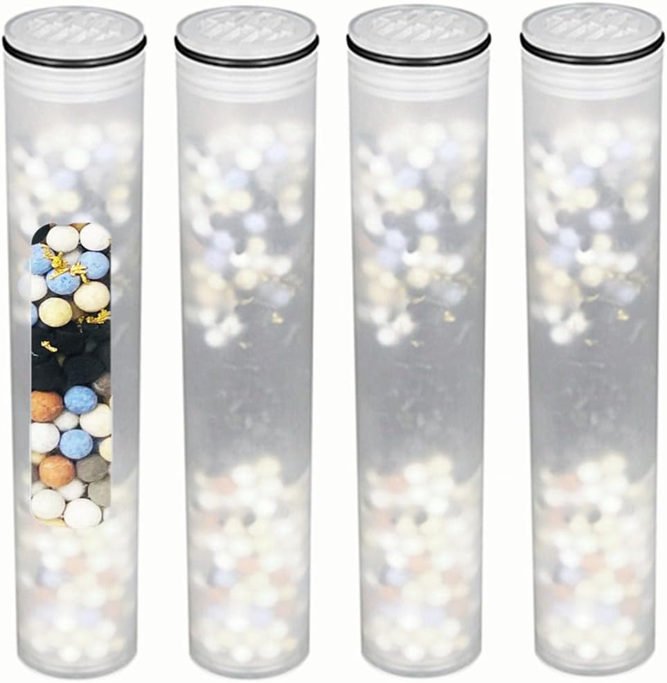 AWO 2 PACK Replacement Shower Filter Cartridge Compatible with MakeFit SSJ781,DSSJ781,DSSJ781-01 Filtered Handheld Shower Head,Multi Stage Shower Filtration Systems for Hard Water Reduces Chlorine