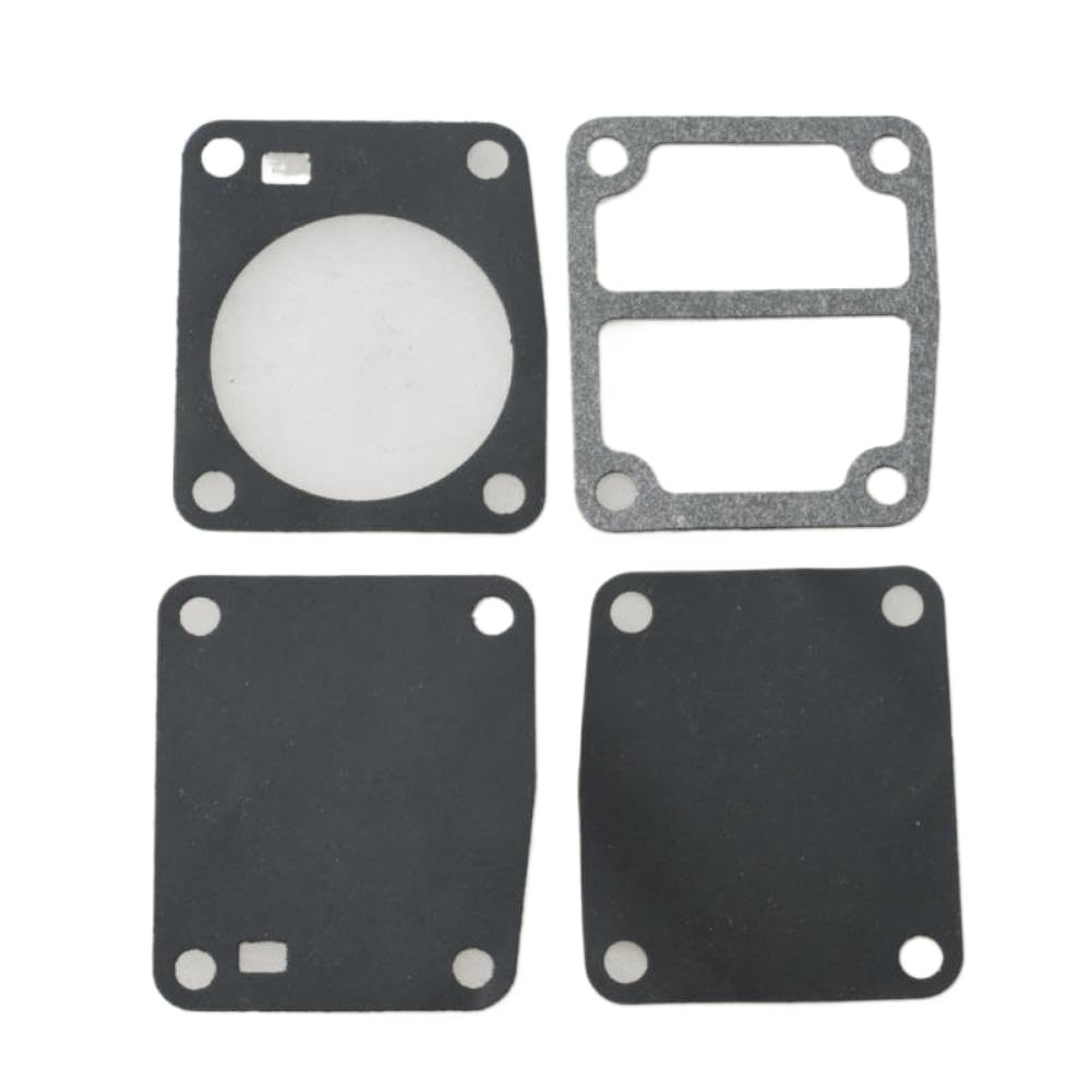 Outboard Pump Cover Gasket Set 369-03302-0 369-03307-0 369-03306-0 369-03303-0 Compatible with Outboard Engine Carburetor 5HP