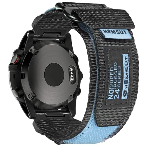Image of Torbollo Garmin Belt Garmin Bands for Fēnix, Instinct, Vivoactive /Approach /MARQ /Quatix /D2, Forerunner, Enduro Series, Upgraded Connector Garmin Quick Fit ver 20 /22 /26mm