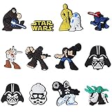 12 Pcs PVC Shoe Charms Crocs for Croc Shoes Party Birthday Gifts - Decoración de Zapatos - para Zapatos de Croc, Regalos de Cumpleaños para Fiestas para Adultos, Adolescentes, Niños y Niñas