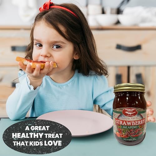 Gourmet Strawberry Jalapeno Jam 20oz Handcrafted Small Batch (FAT FREE, GLUTEN FREE & ALL NATURAL) - Thumbnail 6