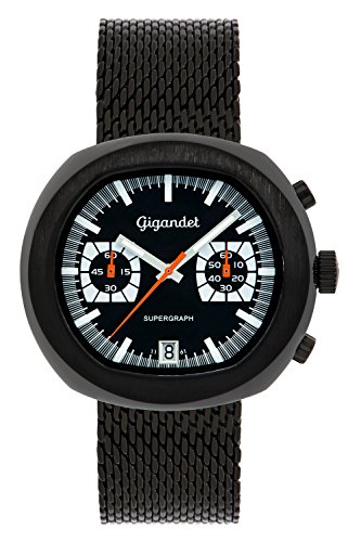 Montre quartz japonais Gigandet Hommes le cadeau idéal en acier inoxydable