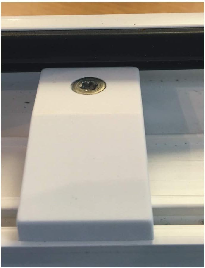 Upvc Run Up Riser Block White Window or Doors 11mm Step Guide Closer