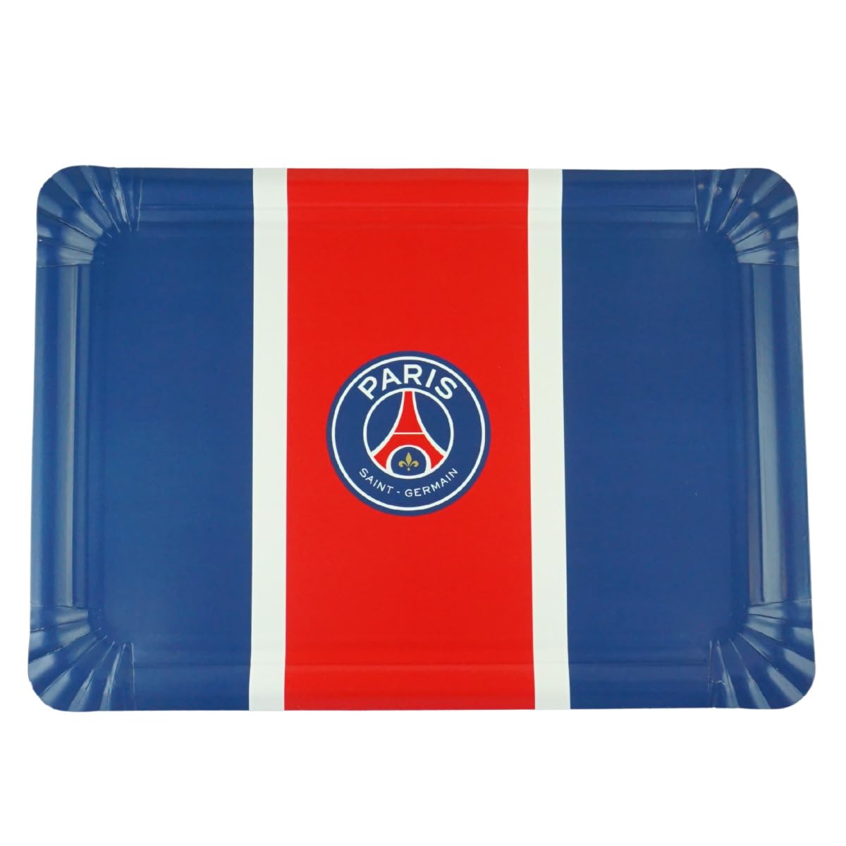 PSG 8 x Plateau cartonné Collection Officielle Paris Saint Germain - 34 x 24 cm