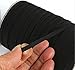 Braided Elastic 1/2'' Wide 144 Yards Black