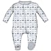 Magnificent Baby Baby Infant Magnetic Footie, Dancing Elephants Blue, NB