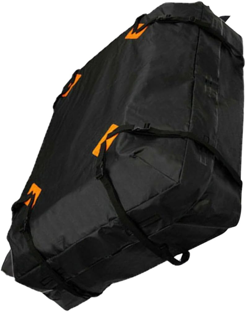 Waterproof 600d Oxford Car Roof Cargo Carrier Bag, Vehicle Rooftop Luggage Storage Pouch with Dustproof and UV Protection for Auto Exterior Accessories