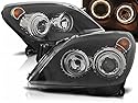 Tuning-Tec Anlge Eyes Scheinwerfer in schwarz für Opel Astra H 2004-2009