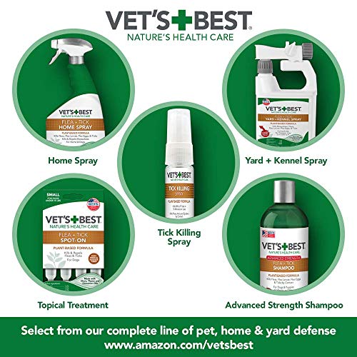 Vet's Best Tick Killing Spray | Tick Treatment Spray for Dogs | Plant-Based Formula | 1 Ounce - Image 8