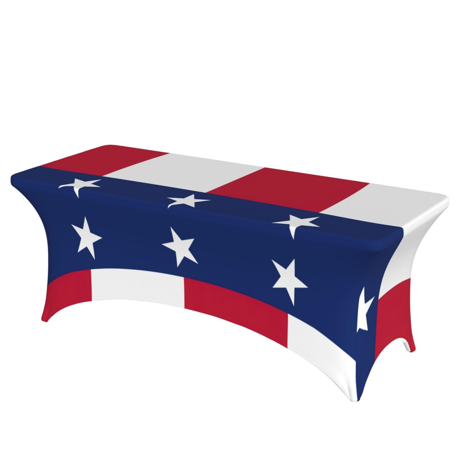 Nappe Texas en élasthanne stretch 1,8m pour décoration de fête et mariage