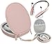 CaseSack Matte Rose Gold Headphone Case for Samsung Level U, Level U Pro, Level U Neckband, Jaws 4.1, LG Tone HBS-730, Tone Pro HBS-750, HBS-770, HBS-760, Tone Infinim HBS-900, HBS-920, COULAX