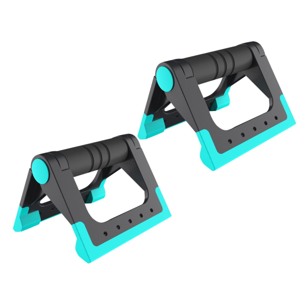 HEMOTON 1Pair Indoor Bar Durable Fitness Apparatus with Comfortable Handles for Home Workouts Lightweight Portable Rack for Strength Training