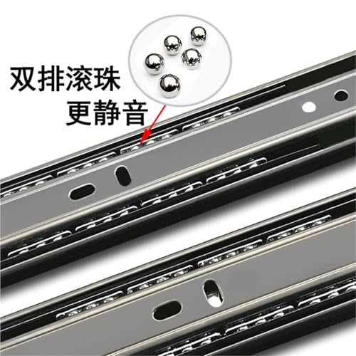 Guías de tres secciones Buffer4512T-16inch para herrajes de cajones 6