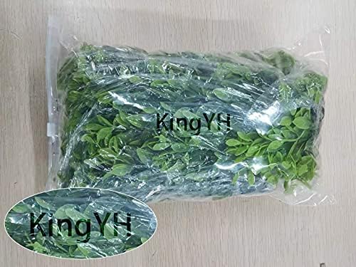 KingYH 2 Pack Artificial Hanging Vines Plants Plastic Fake Trailing Weeping Ivy Vine Greenery Drooping Plant for Wall Indoor Outside Garden Wedding Hanging Pot Basket Decoration