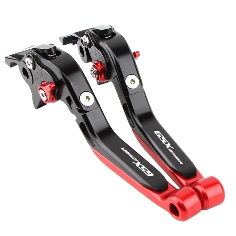 PLIQVBN Clutch Brake shafts Clutch Lever Brake Set Foldable Adjustable Handle Levers Parts for for GSX250/GW250/DL250/GSX250R