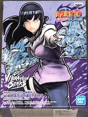 Banpresto Figura de Acción Hyuga Hinata – Naruto Shippuden Vibration Stars 16cm BP18711 Multicolor