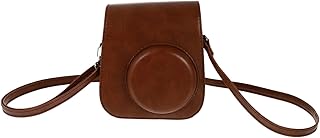 MUSISALY Bolsa De Câmera Retro Filme De Câmera Instantânea Câmera Instantânea De Couro Poloroid Filme Fotograficas Instantaneas Mini Câmeras Mini Câmera Retro Caso Protetor Marrom