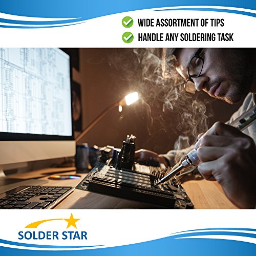 Best Weller Et Solder Tips Replacement Set - 5 Extra Long Life Soldering Iron Tips (Eta Ett Etb Ets Etd) - For Wes51 Wesd51 Wcc100 Pes51 We1010Na Ec1201A Ec2000 #TOP4