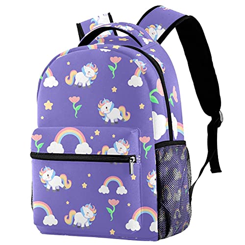 Sac à dos étudiant licorne rouge : le cartable durable contre le désordre