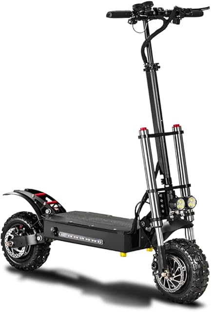 GUNAI Electric Off-road Scooter 11-inch Tire Dual Motor Max Speed 20km/h 60V33Ah Battery Double Suspension Foldable Portable Commuting Scooter Suitable for Off-road Enthusiasts