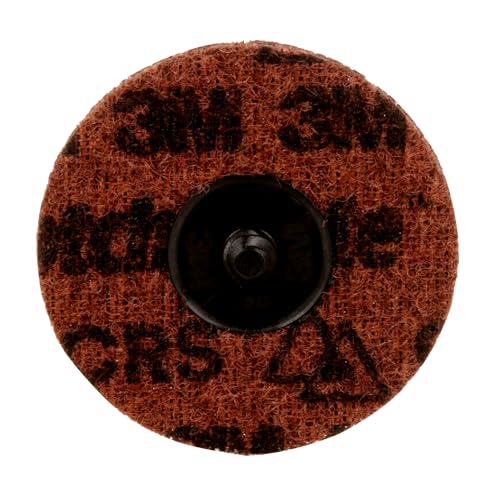 Scotch-Brite Roloc Präzisions-Vliesscheibe, PN-DR, Grob, TR, 76.2 mm