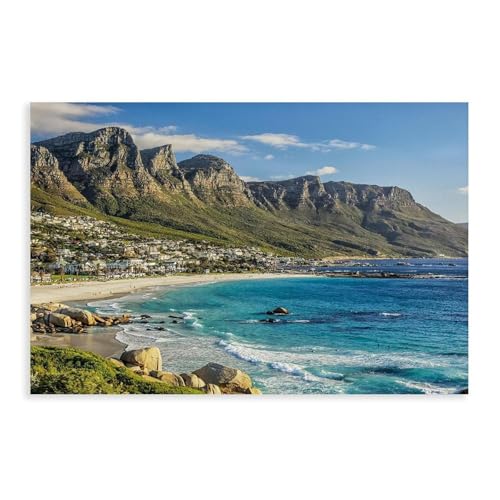 Wigonda Real Photo Cape Town Decor Canvas Poster Wall Art Prints Room Aesthetic Murals Bedroom And Living Decorations Unframe 12x18inch