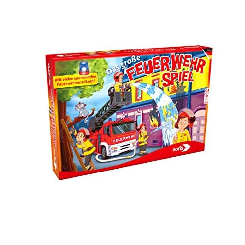 Noris Spiele 606011631 - Das große Feuerwehr Spiel