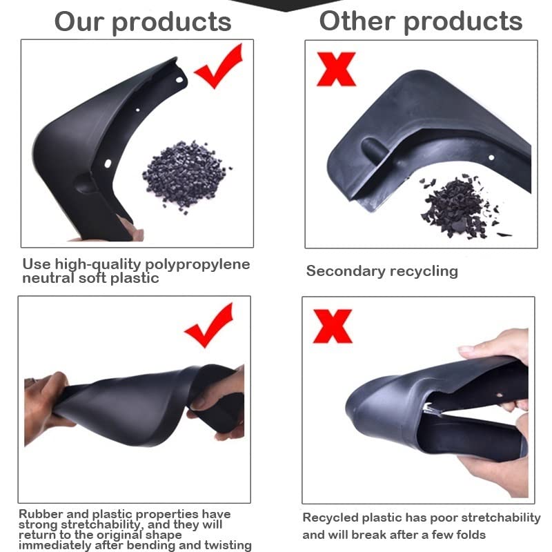 Bavettes Mitsubishi Outlander PHEV protection boue auto 2021 - 7