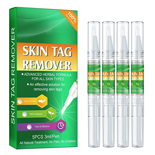 herommy Líquido removedor de verrugas, 5 unids/Set removedor de verrugas plantares para pies, Rostro, Axilas, Cuello, Manos, Etiquetas de Piel de pies, verrugas, eliminación de Callos