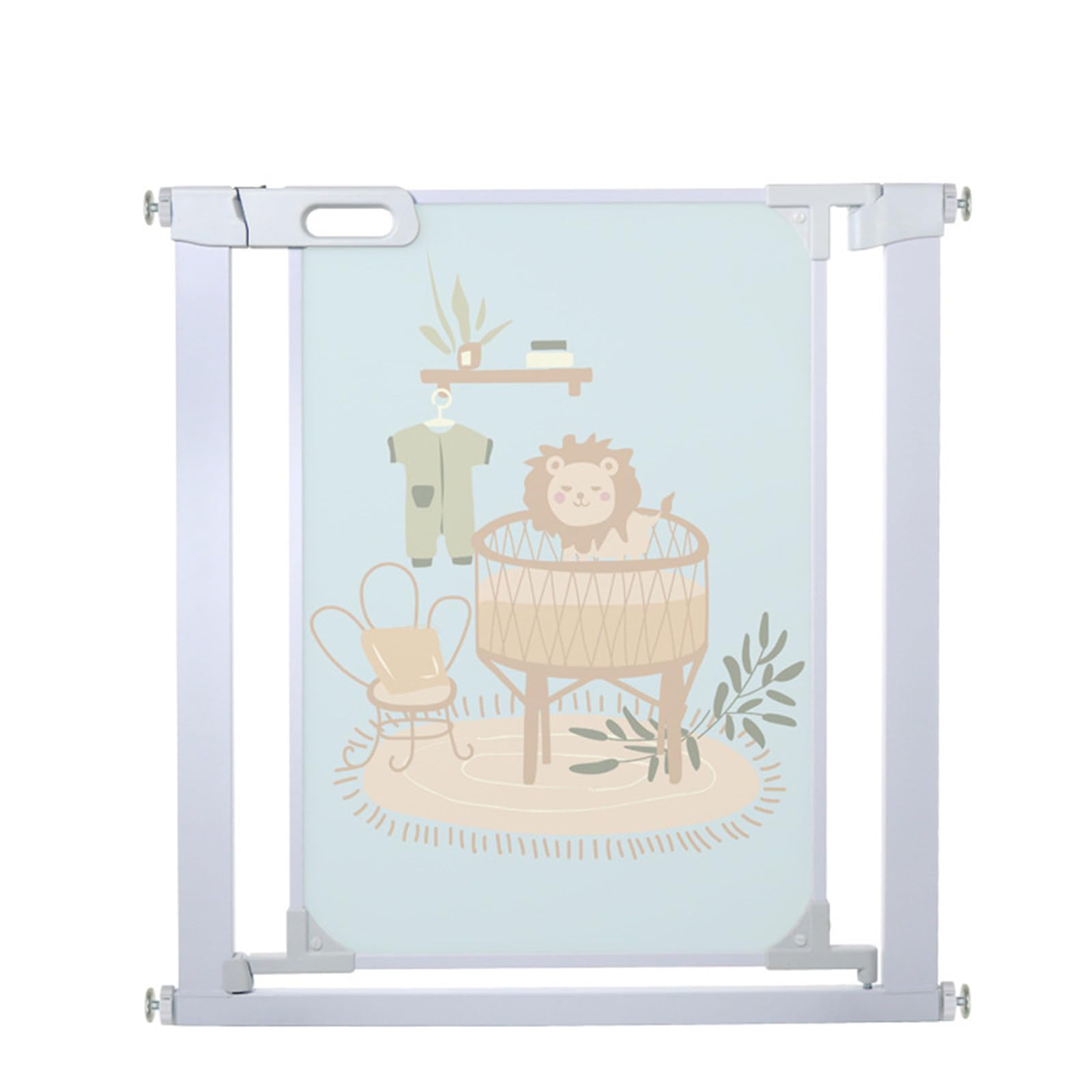 Barrière de sécurité enfant 75-82cm pour couloirs et escaliers