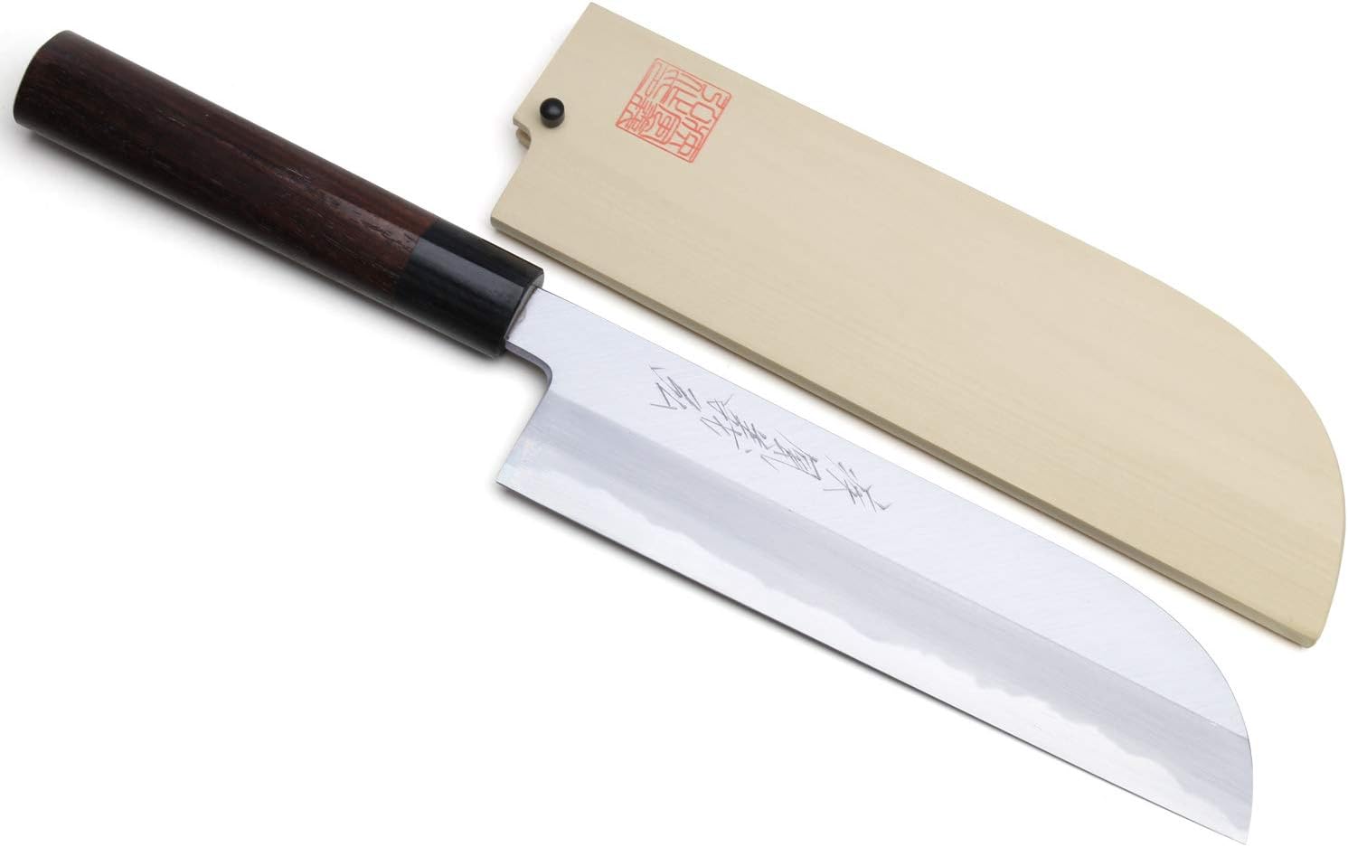 Yoshihiro Shiroko High Carbon Steel Kasumi Kama Usuba