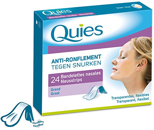 24 bandelettes anti-ronflement nasales