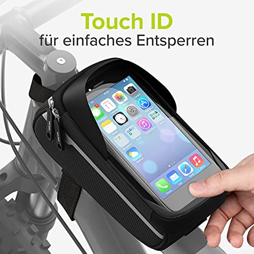 Fahrrad-Rahmentasche von Velmia – Wasserdicht und praktisch