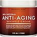 Majestic Pure Anti Aging Cream for Woman and Men, 100% Natural Night Cream, Safe and Gentle, Reduces the Appearance of Wrinkles, 4 fl oz