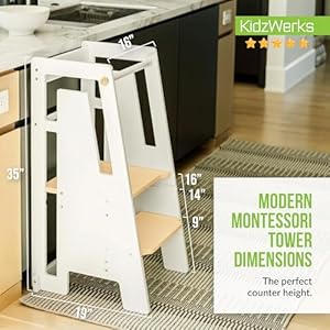 Moderntoddlertowermontessorikitchenstepstoolsleekmoderndesignadjustablestandingplatformforkitchencounterwhitewoodmodernstandingtower Urban Country Home Decor Modern toddler tower montessori kitchen step stool sleek modern design adjustable standing platform for kitchen counter whitewood modern standing tower urban country home decor