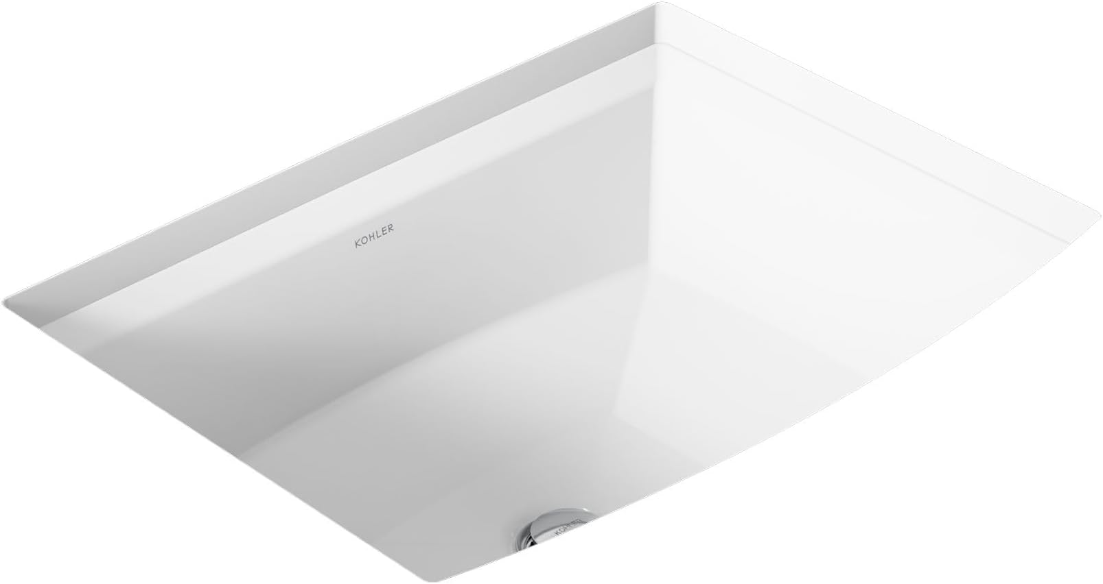 2355-0 Archer® 20" rectangular undermount bathroom sink, White