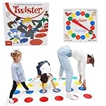 Twister Game Blanket Prime Large Gifts,Twister Junior Floor Game with Spinner,Puzzle Game Easter Fun Party Game for Ages 5+