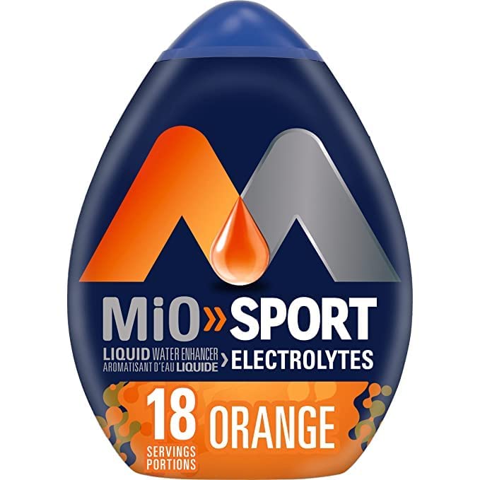 Miniatura 2 de MiO Sport - Potenciador líquido de electrolitos naranja, 1.6 fl oz1.6 fl. oz. (paquete de 3) Se envía desde Estados Unidos