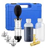 Sabary Head Gasket Tester Combustion Leak Tester Kit with Case and Adapters