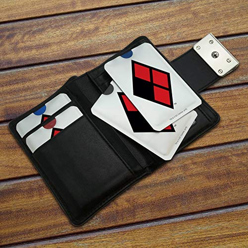 Harley Quinn Diamond Logo Credit Card RFID Blocker Holder Protector Wallet Purse Sleeves Set of 43
