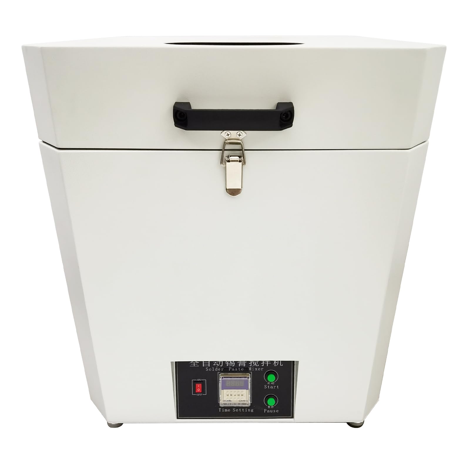 BEILOCKERY Solder Paste Mixer 1000ml Capacity Automatic Tin Cream Mixing Machine 1350rpm Solder Cream Mixing Equipment with LED Digital Display 110V 60W