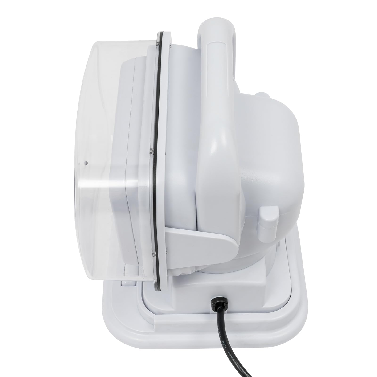 OUKANING LED Suchscheinwerfer 50W 600m 8000LM 6500K - LED Arbeitsscheinwerfer mit Fernbedienung 360° Rotation IP67 Arbeitslicht für Geländewagen ATV Trucks Boote (Weiß)